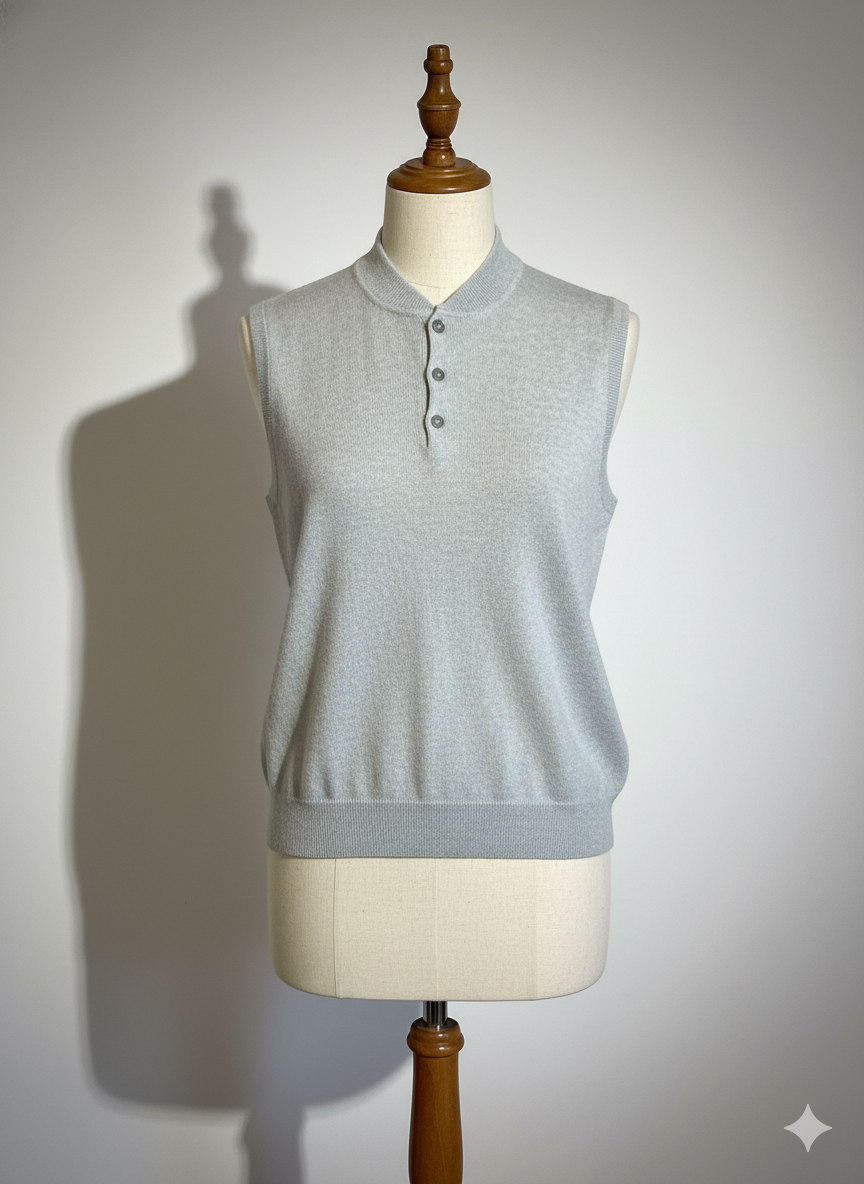 THE CASHMERE SWEATER VEST