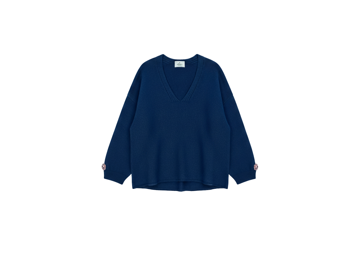 CASHMERE V-NECK SWEATER