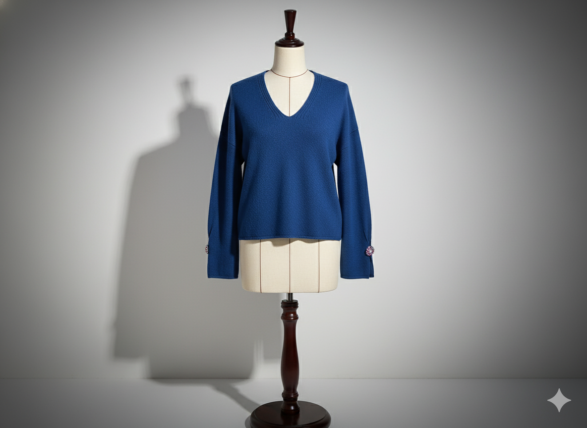 CASHMERE V-NECK SWEATER