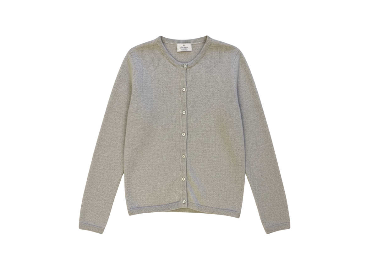 THE CREWNECK CASHMERE CARDIGAN