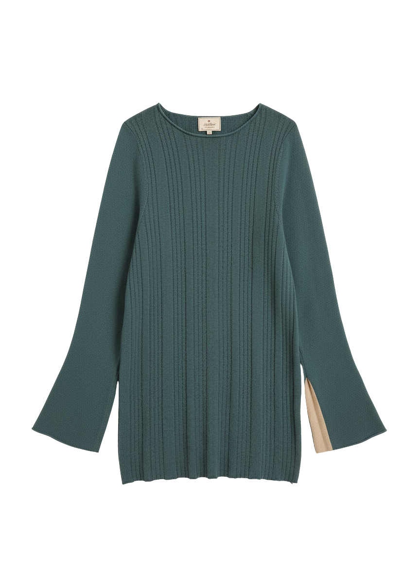 THE SPLIT-SLEEVE CASHMERE