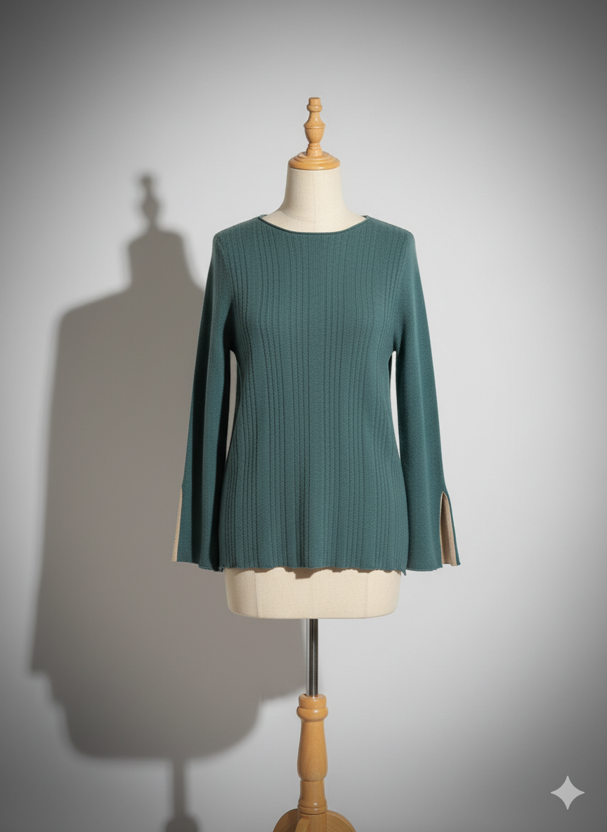 THE SPLIT-SLEEVE CASHMERE