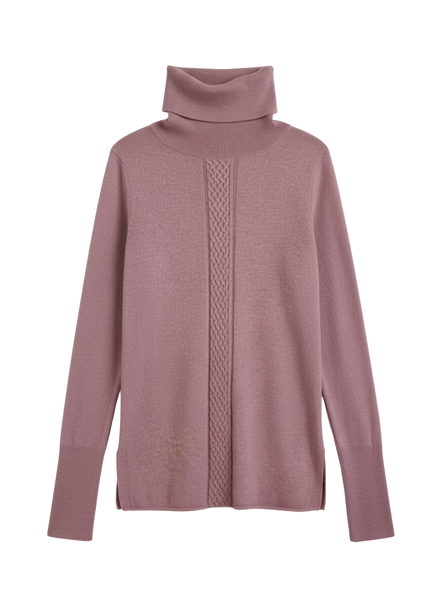 THE CABLE CASHMERE TURTLENECK
