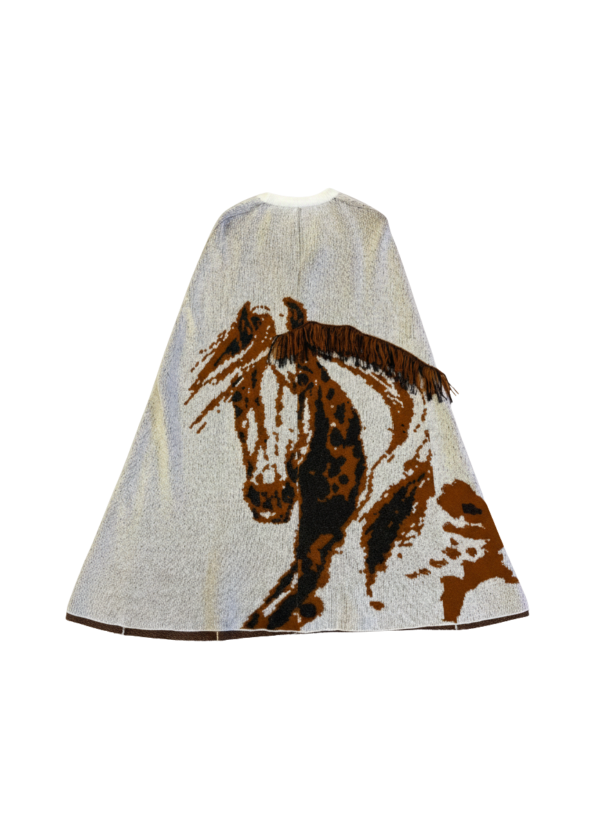 THE EQUESTRIAN CASHMERE CAPE