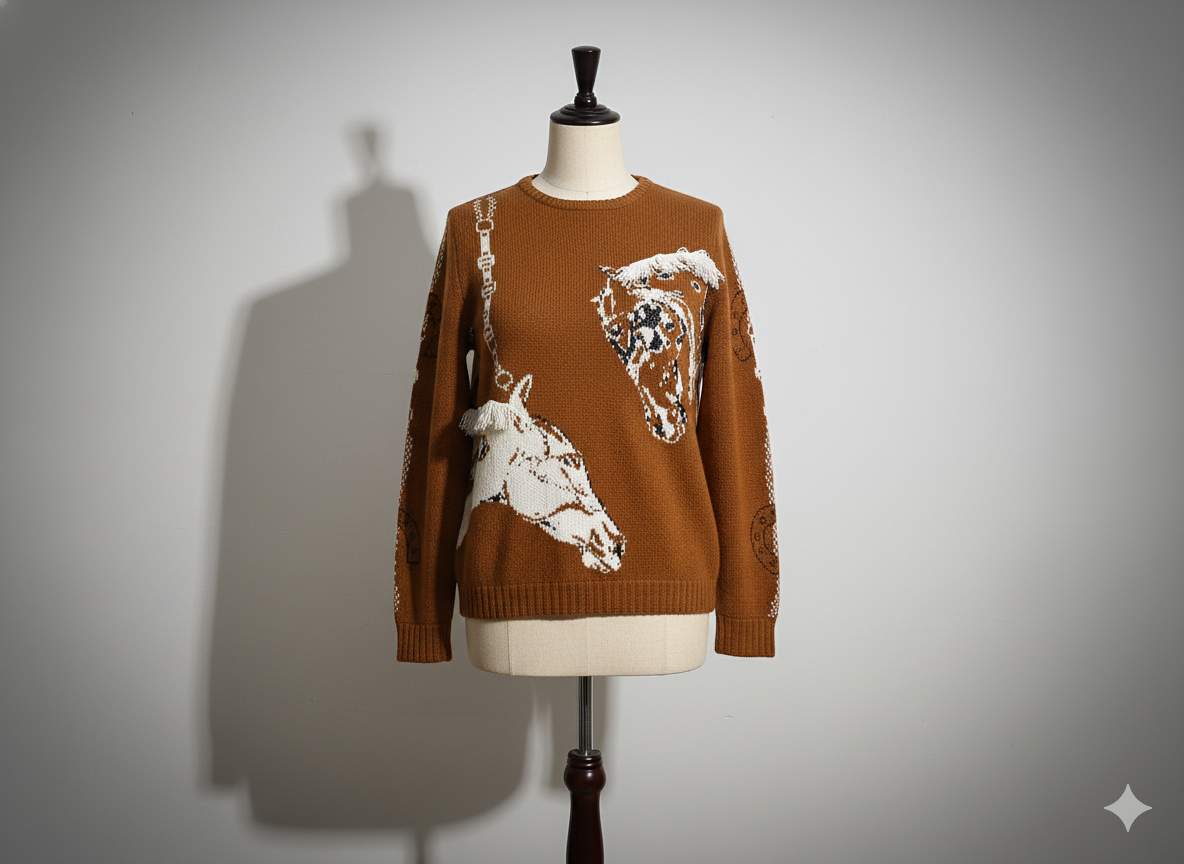 THE EQUESTRIAN KNIT SWEATER