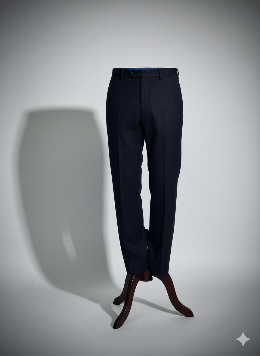 THE ESSENTIAL CASHMERE TROUSER IN BLACK